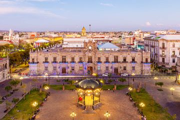 Guadalajara, Mexico, at dusk