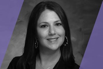 A black and white portrait/headshot of an A List Travel Advisor
