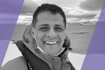 Black and white portrait of a person who is listed as an A List Travel Advisor 