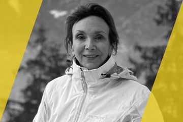 A black and white portrait of a person who is listed as an A List travel advisor/agent (names mentioned in text)