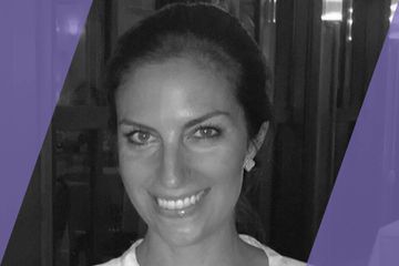 A black and white portrait/headshot of an A List Travel Advisor