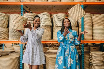 Michelle and Mo Mekone of Mo's Crib at their warehouse