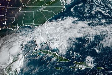 Florida tropical storm map 