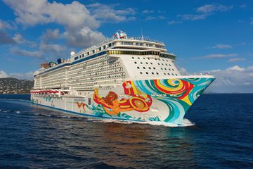 Exterior of Norwegian Cruise Ship