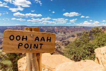 oh-Ahh Point on the South Kaibab Trail