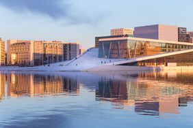 The cityscape of Oslo, Norway