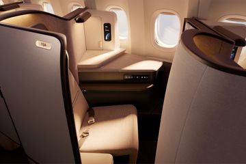 the Aria Business Class seat's