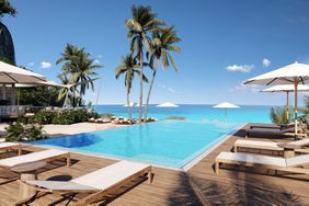 Pool at Silversands Grenada, a luxury beach resort 