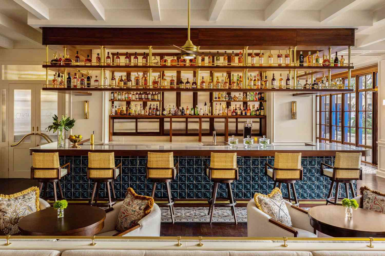Bar at the Sofiel Legend Casco Viejo hotel