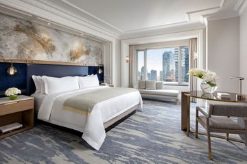 Guest room of St. Regis Toronto