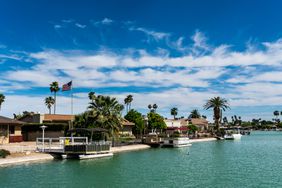 A community dedicated to a more leisurely lifestyle and unending choices of recreation for the retired, active adult. An artificial lake and waterfront houses.