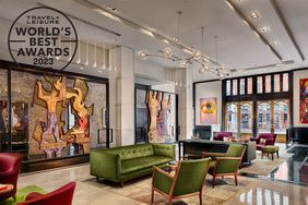 The lobby of The Joule