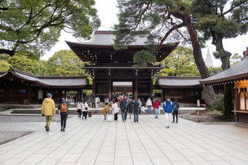 Meji Shrine in Tokyo