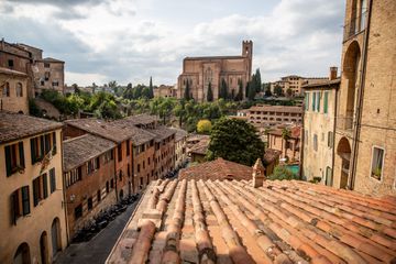 Cityscape of Siena