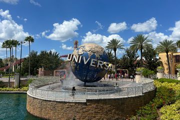 The globe at Universal Orlando Florida