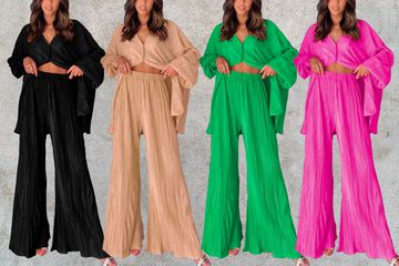 THIS Comfy Amazon Set Takes Me Straight From the Airplane to a Fancy Dinner tout