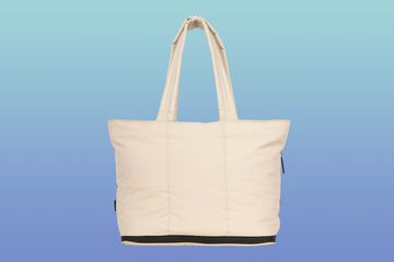 Luka Expandable Laptop Tote in Oatmeal