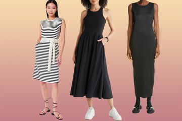 collage of Wrinkle-resistant Dresses for Travel 