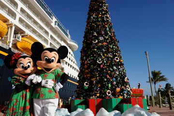 Tropical Winter Wonderland at Castaway Cay