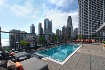 The pool at the Viceroy Chicago hotel, voted one of the best city hotels in the United States
