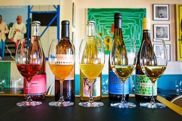 Local wines at Africola.
